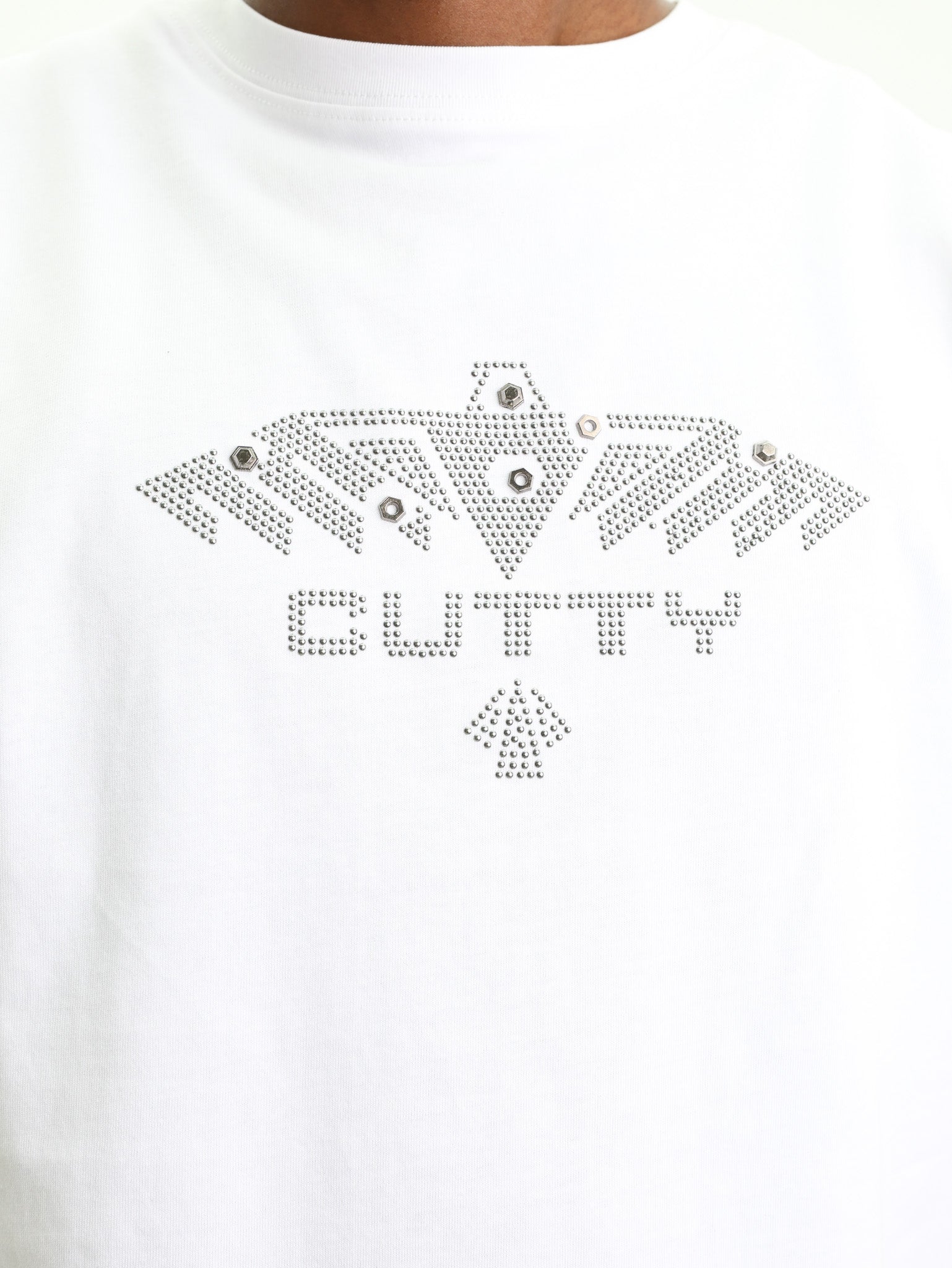Cutty T-Shirt Bolts Logo White